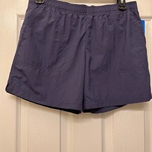 NWT Columbia Blue Athletic Shorts Lightweight Elastic Waist